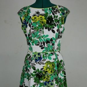 Floral A line dress